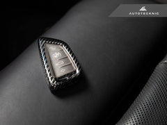Kies-Motorsports AutoTecknic USA AutoTecknic Dry Carbon Remote Key Case - G42 2-Series Coupe Black Carbon / Non-Vented Design