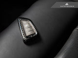 Kies-Motorsports AutoTecknic USA AutoTecknic Dry Carbon Remote Key Case - G87 M2 Black Carbon / Non-Vented Design
