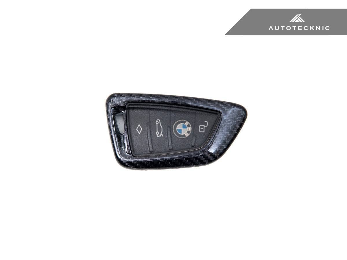 Kies-Motorsports AutoTecknic USA AutoTecknic Dry Carbon Remote Key Case - G87 M2 Black Carbon / Non-Vented Design