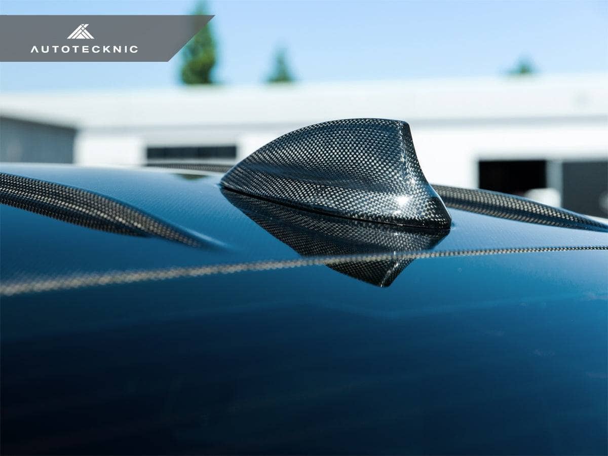 Kies-Motorsports AutoTecknic USA AutoTecknic Dry Carbon Roof Antenna Cover - BMW G82 M4 Pre-LCI