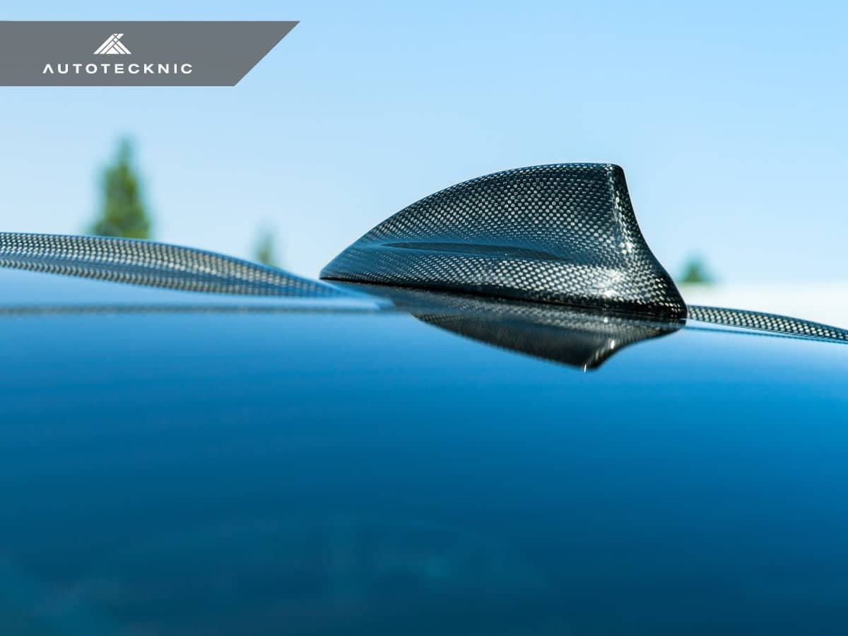 AutoTecknic Dry Carbon Roof Antenna Cover - BMW G42 2-Series Secondary image