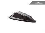 Kies-Motorsports AutoTecknic USA AutoTecknic Dry Carbon Roof Antenna Cover - G80 M3 LCI | G82 M4 LCI 2023-Up G80 M3 LCI 2023-Up / 3K Plain Weave (1X1)