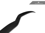 Kies-Motorsports AutoTecknic USA AutoTecknic Dry Carbon Roof Spoiler Add-On - F97 X3M