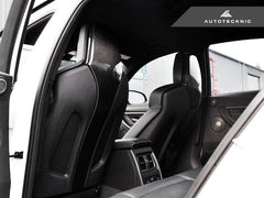 Kies-Motorsports AutoTecknic USA AutoTecknic Dry Carbon Seat Back Cover - F87 M2 Competition | F80 M3 | F82 M4