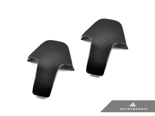 Kies-Motorsports AutoTecknic USA AutoTecknic Dry Carbon Seat Back Cover Set - F91/ F92/ F93 M8