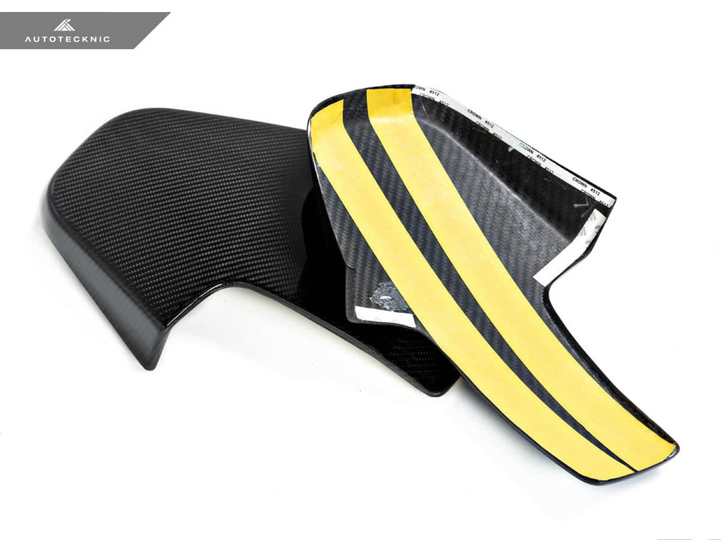 Kies-Motorsports AutoTecknic USA AutoTecknic Dry Carbon Seat Back Cover Set - F97 X3M | F98 X4M