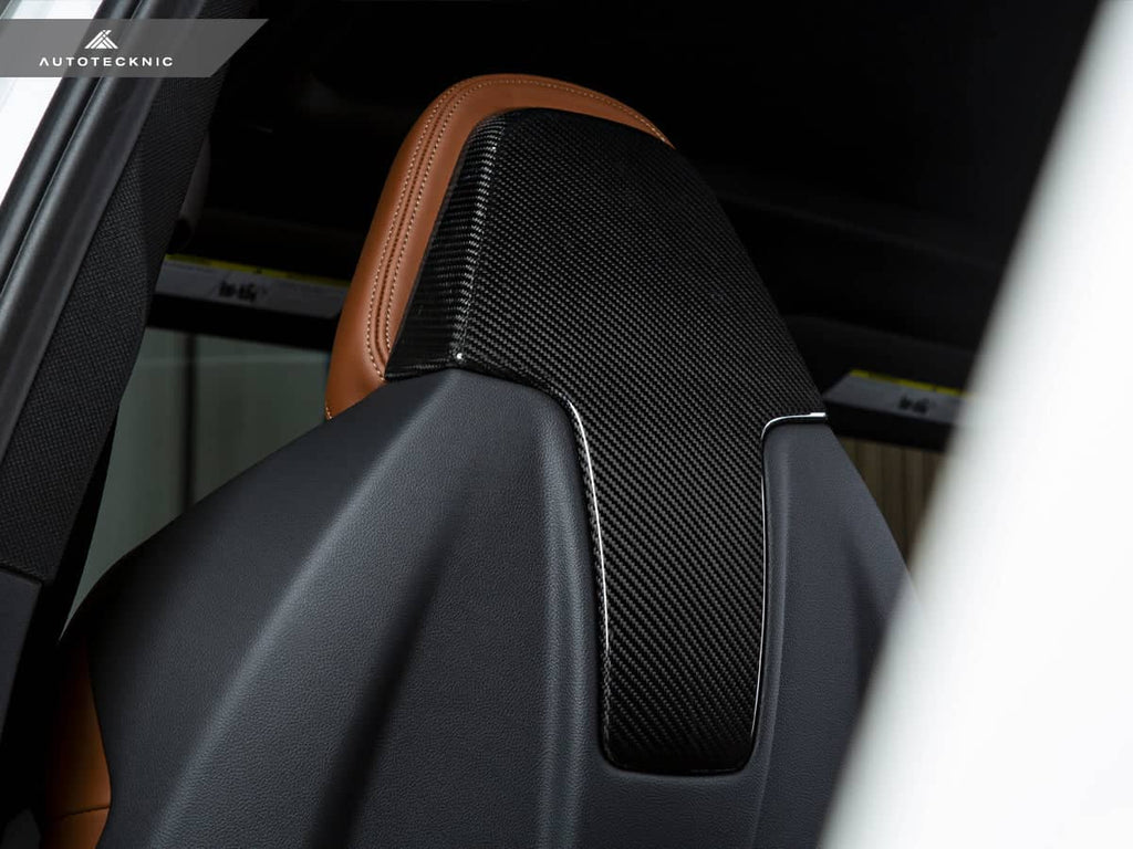 Kies-Motorsports AutoTecknic USA AutoTecknic Dry Carbon Seat Back Cover Set - F97 X3M | F98 X4M