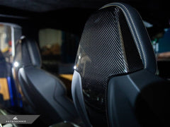 Kies-Motorsports AutoTecknic USA AutoTecknic Dry Carbon Seat Back Cover Set - G42 M240I G42 M240I xDrive (With Sport Seat - Not available in the US Market)