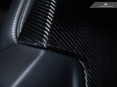 Kies-Motorsports AutoTecknic USA AutoTecknic Dry Carbon Seat Back Cover Set - G87 M2 G87 M2 (Comfort Seats)