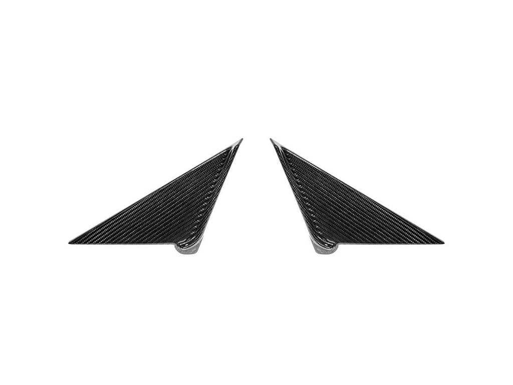 Kies-Motorsports AutoTecknic USA AutoTecknic Dry Carbon Side Mirror Wind Deflector Set - BMW G90/ G99 M5