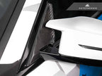 Kies-Motorsports AutoTecknic USA AutoTecknic Dry Carbon Side Mirror Wind Deflector Set - G87 M2
