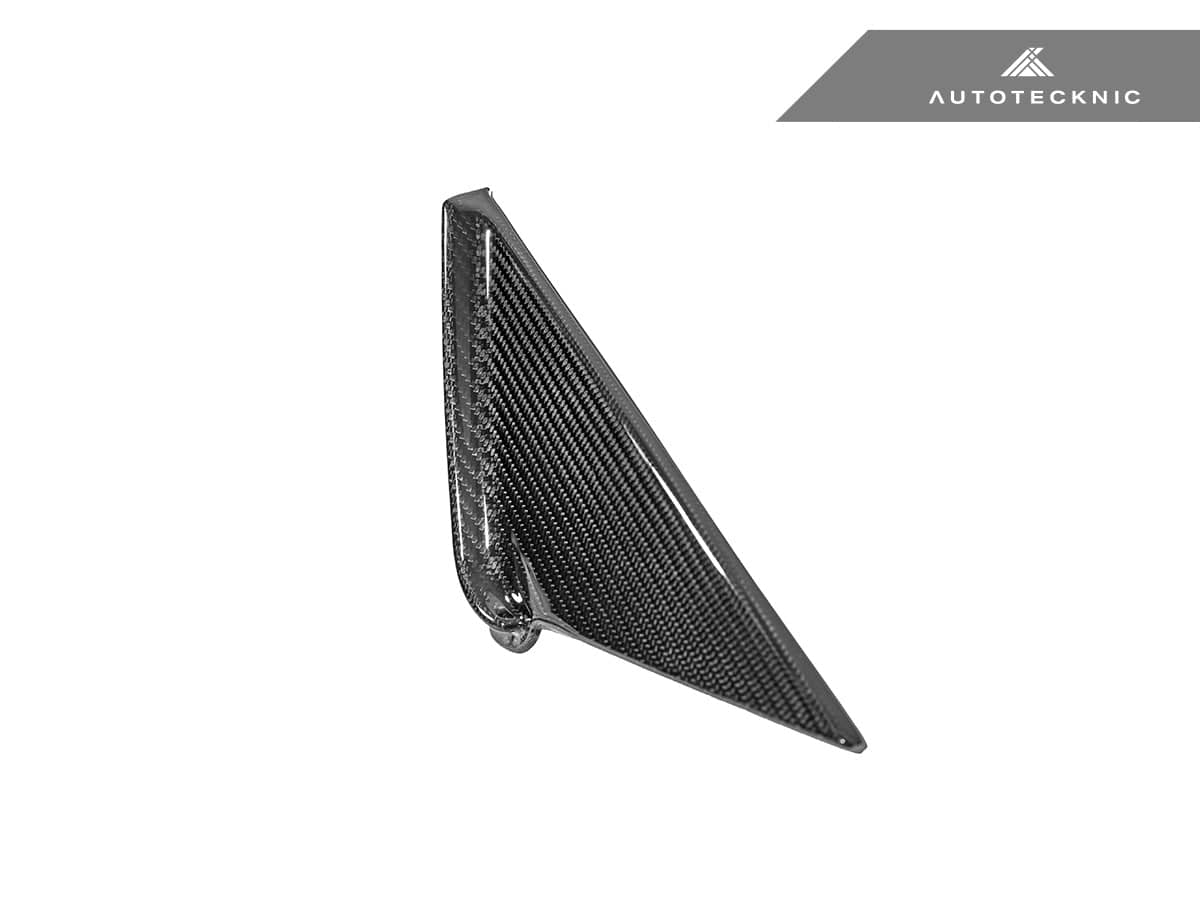 Kies-Motorsports AutoTecknic USA AutoTecknic Dry Carbon Side Mirror Wind Deflector Set - G90/ G99 M5