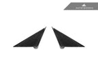 Kies-Motorsports AutoTecknic USA AutoTecknic Dry Carbon Side Mirror Wind Deflector Set - G90/ G99 M5