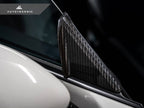 Kies-Motorsports AutoTecknic USA AutoTecknic Dry Carbon Side Mirror Wind Deflector Set - Porsche 991 | 981 | 718