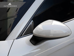 Kies-Motorsports AutoTecknic USA AutoTecknic Dry Carbon Side Mirror Wind Deflector Set - Porsche 991 | 981 | 718