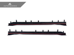 Kies-Motorsports AutoTecknic USA AutoTecknic Dry Carbon Side Skirt Extension Set - G87 M2 G87 M2