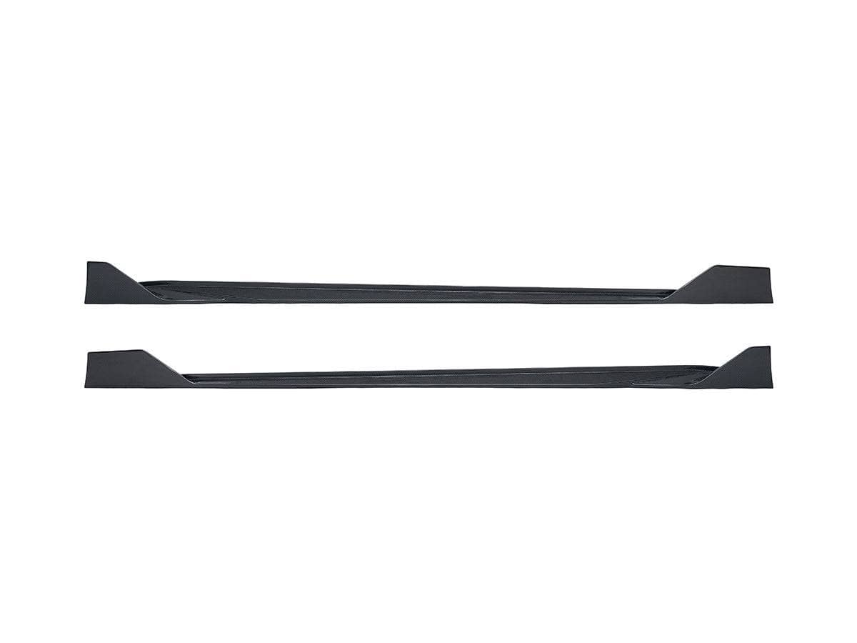 Kies-Motorsports AutoTecknic USA AutoTecknic Dry Carbon Side Skirt Extension Set V2 - BMW G87 M2 G87 M2 Main image
