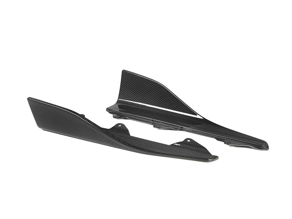 Kies-Motorsports AutoTecknic USA AutoTecknic Dry Carbon Side Skirt Winglet Set - BMW F87 M2