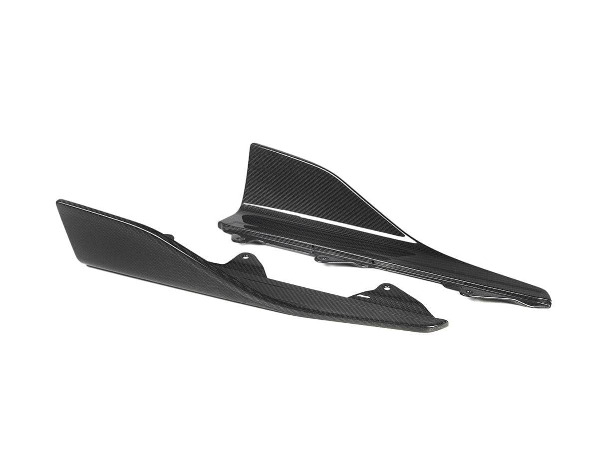 Kies-Motorsports AutoTecknic USA AutoTecknic Dry Carbon Side Skirt Winglet Set - BMW F87 M2