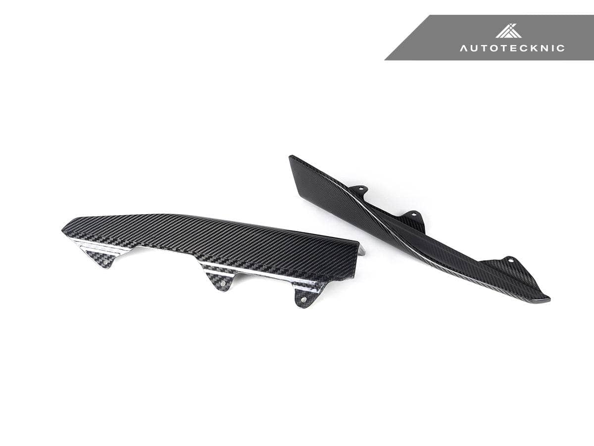 Kies-Motorsports AutoTecknic USA AutoTecknic Dry Carbon Side Skirt Winglet Set - F87 M2