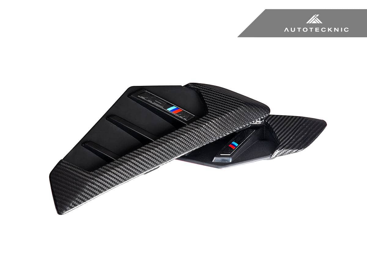 Kies-Motorsports AutoTecknic USA AutoTecknic Dry Carbon Side Vent Set - F95 X5M LCI