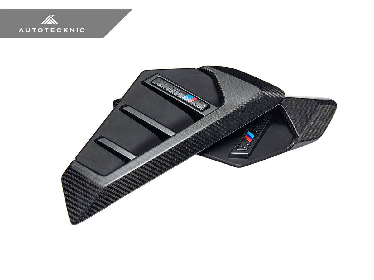 Kies-Motorsports AutoTecknic USA AutoTecknic Dry Carbon Side Vent Set - F95 X5M LCI Main image