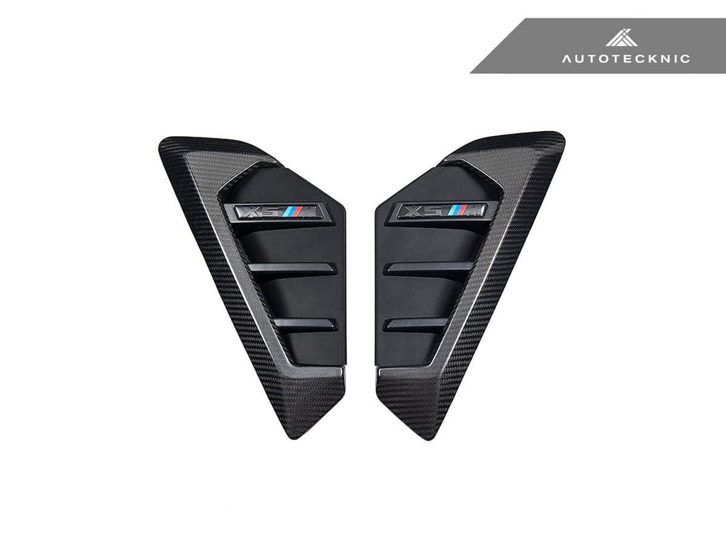 Kies-Motorsports AutoTecknic USA AutoTecknic Dry Carbon Side Vent Set - F95 X5M LCI