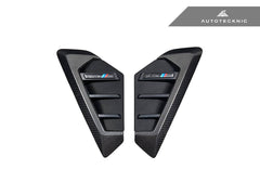 Kies-Motorsports AutoTecknic USA AutoTecknic Dry Carbon Side Vent Set - F95 X5M LCI