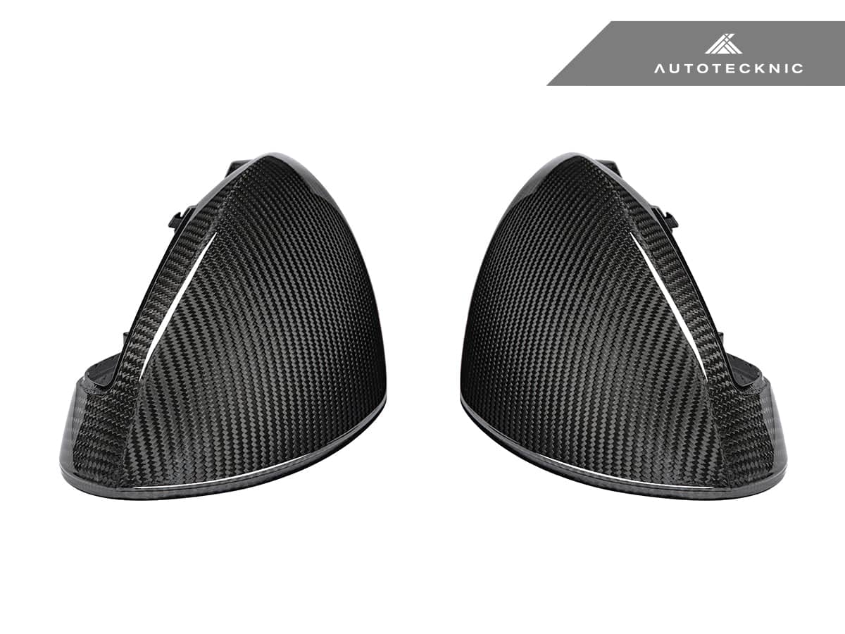 Kies-Motorsports AutoTecknic USA AutoTecknic Dry Carbon Sport Design Mirror Covers - Porsche 991 Turbo | GT3 | GT4