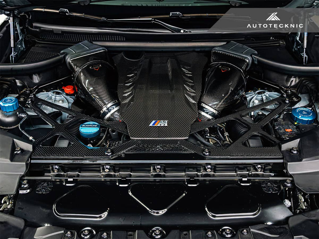Kies-Motorsports AutoTecknic USA AutoTecknic Dry Carbon Strut Brace - BMW F95 X5M / F96 X6M / G09 XM