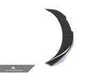 Kies-Motorsports AutoTecknic USA AutoTecknic Dry Carbon V1 Elevated Trunk Spoiler - G80 M3