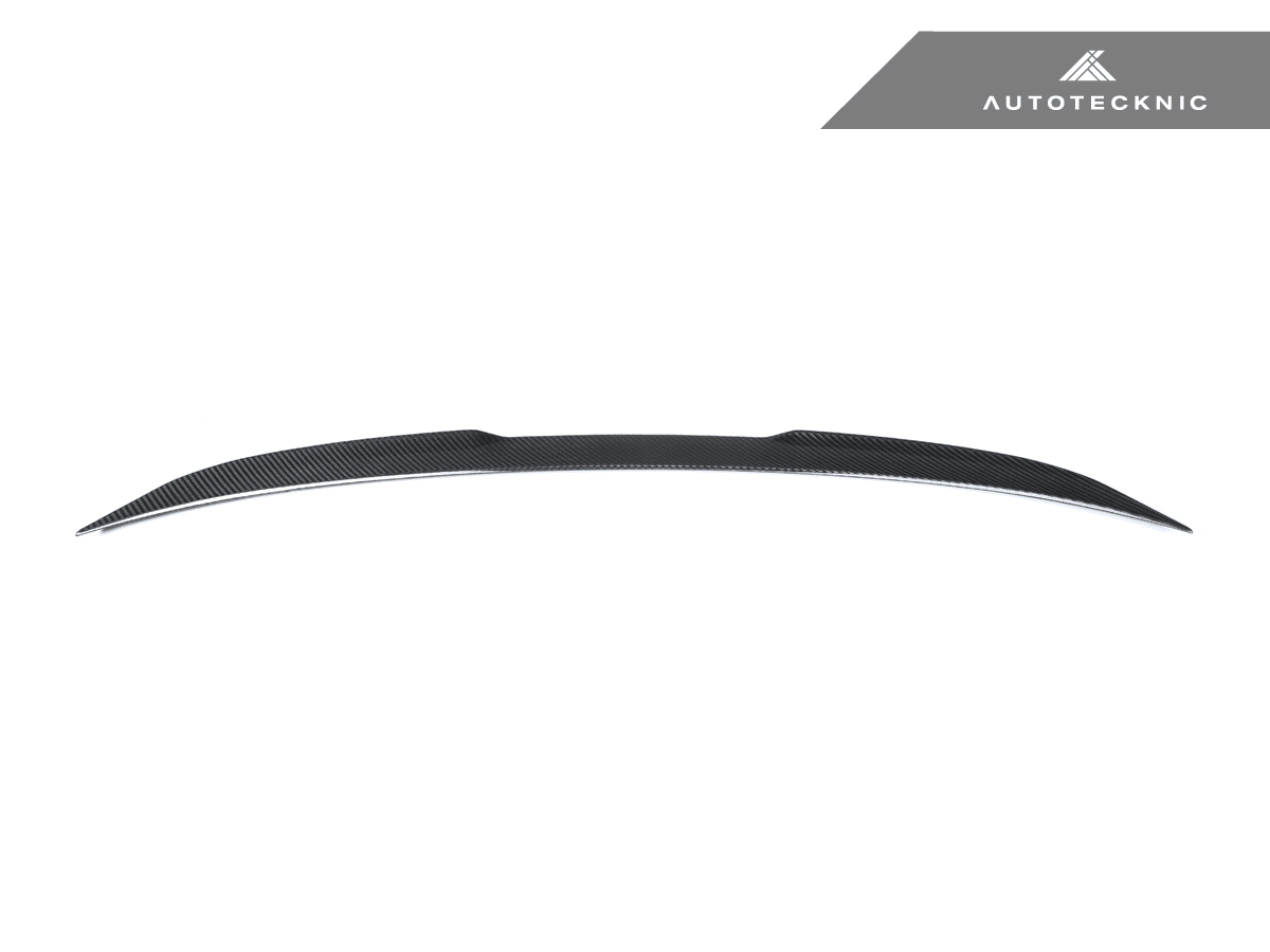 Kies-Motorsports AutoTecknic USA AutoTecknic Dry Carbon V1 Elevated Trunk Spoiler - G80 M3