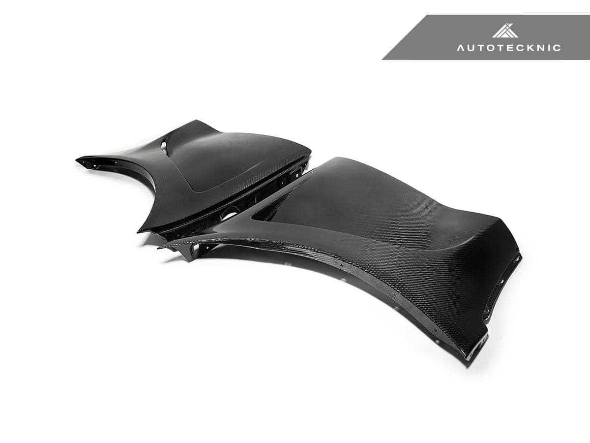 Kies-Motorsports AutoTecknic USA AutoTecknic Dry Carbon V1 Fender Set - A90 Supra 2020-Up