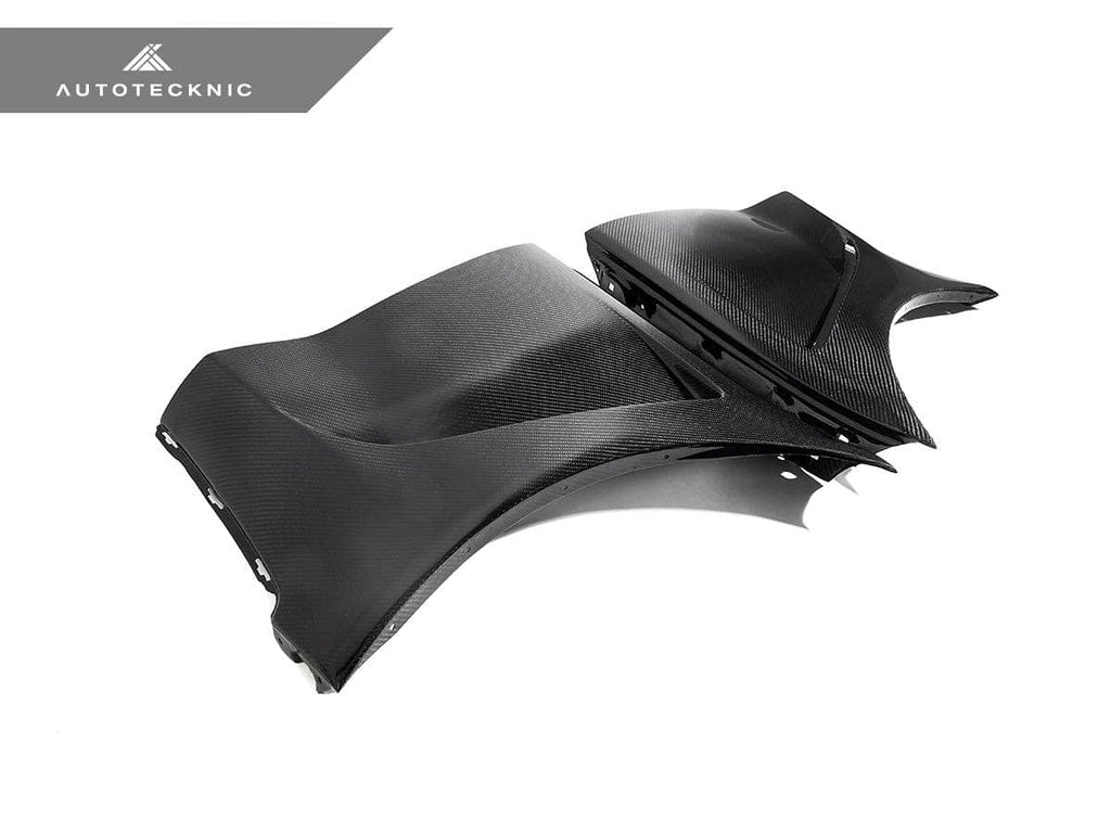 Kies-Motorsports AutoTecknic USA AutoTecknic Dry Carbon V1 Fender Set - A90 Supra 2020-Up