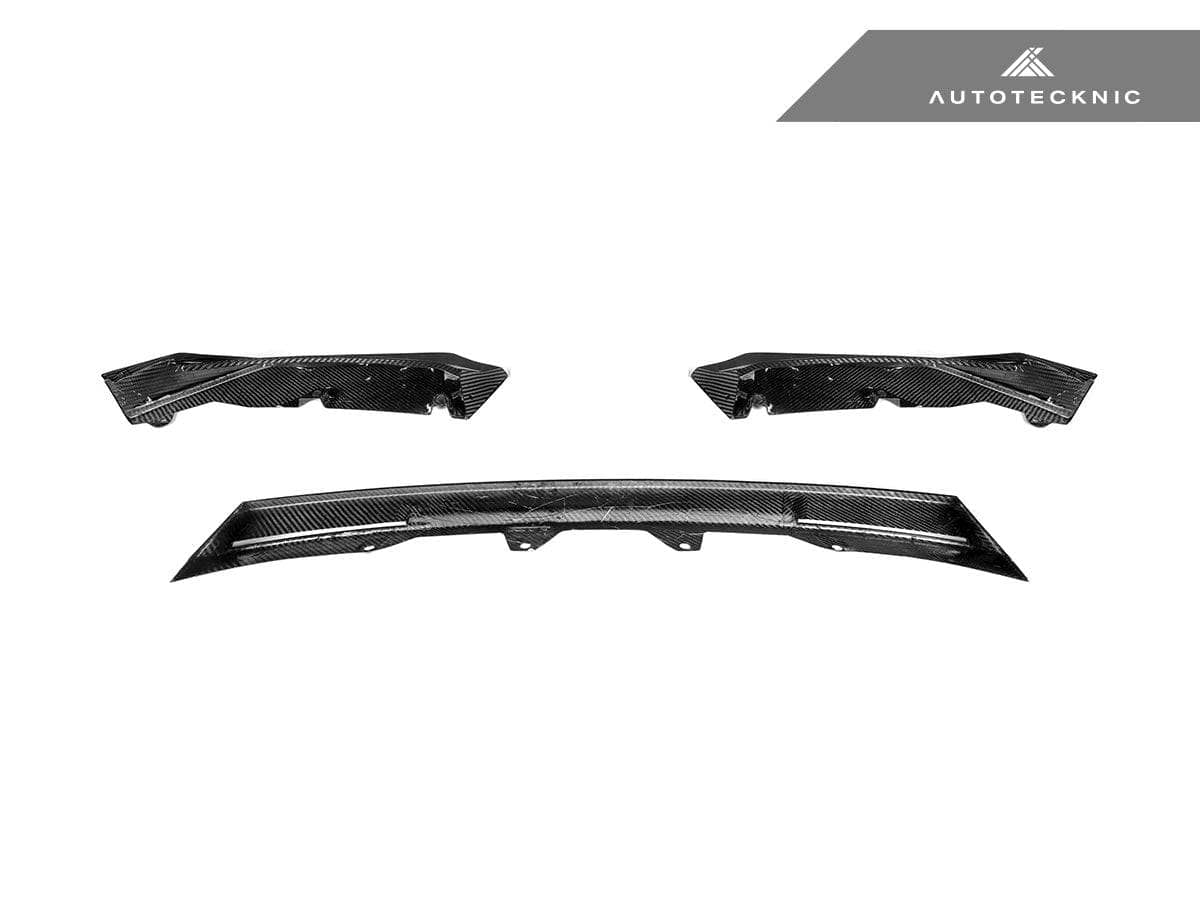 Kies-Motorsports AutoTecknic USA AutoTecknic Dry Carbon Versus Front Aero Lip - G80 M3 | G82/ G83 M4