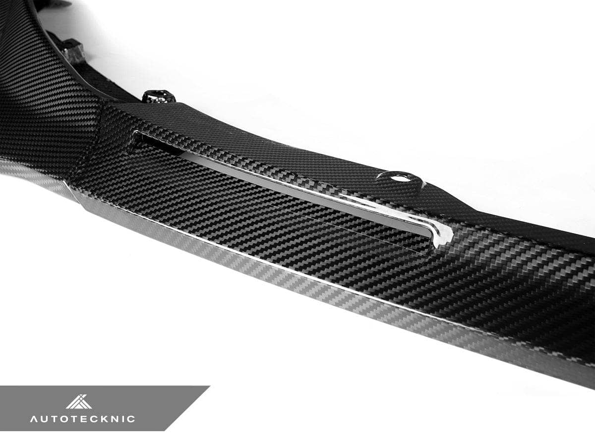 Kies-Motorsports AutoTecknic USA AutoTecknic Dry Carbon Versus Front Aero Lip - G80 M3 | G82/ G83 M4
