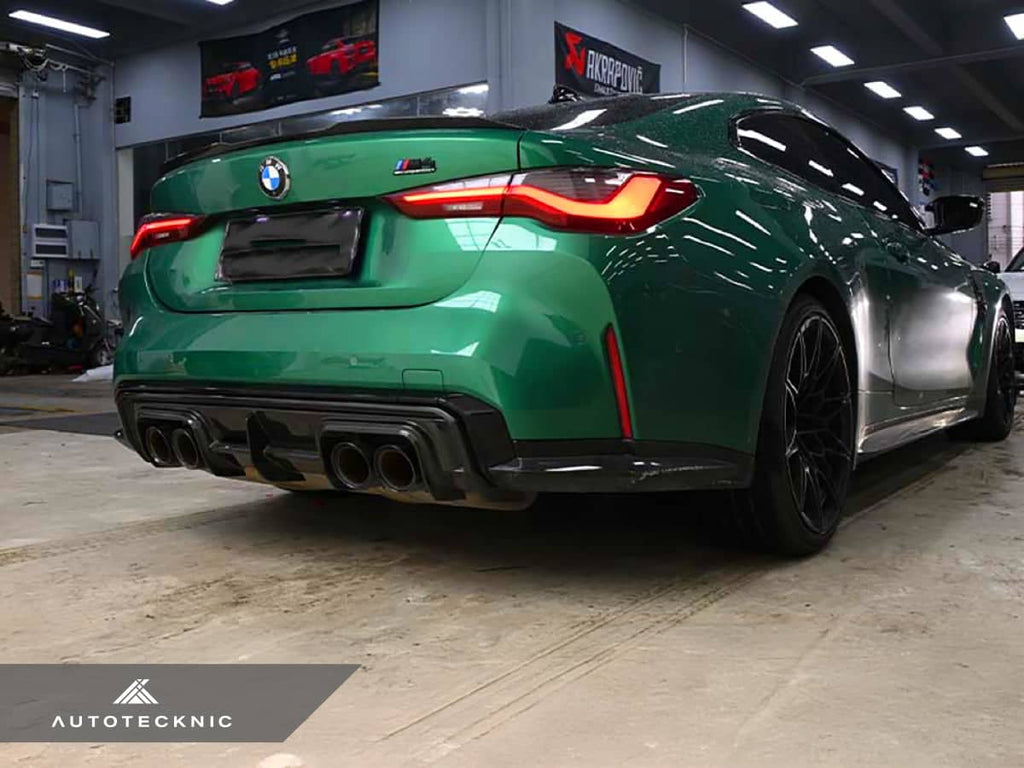 Kies-Motorsports AutoTecknic USA AutoTecknic Dry Carbon Versus Rear Diffuser - G80/ G81 M3 | G82/ G83 M4