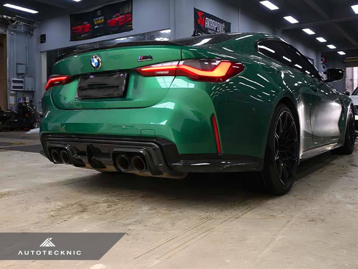 Kies-Motorsports AutoTecknic USA AutoTecknic Dry Carbon Versus Rear Diffuser - G80/ G81 M3 | G82/ G83 M4