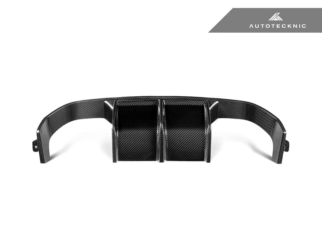 Kies-Motorsports AutoTecknic USA AutoTecknic Dry Carbon Versus Rear Diffuser Set - F80 M3 | F82/ F83 M4