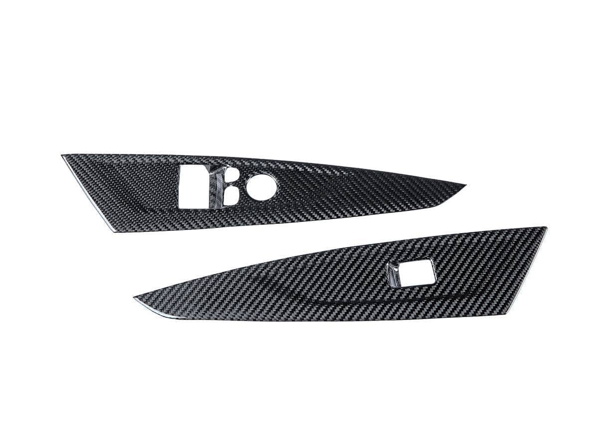 Kies-Motorsports AutoTecknic USA AutoTecknic Dry Carbon Window Switch Panel Trim Set - BMW G22 4-Series Main image
