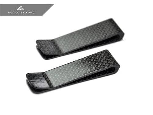 Kies-Motorsports AutoTecknic USA AutoTecknic Dry Gloss Carbon Fiber Money Clip - Original Gloss Finish