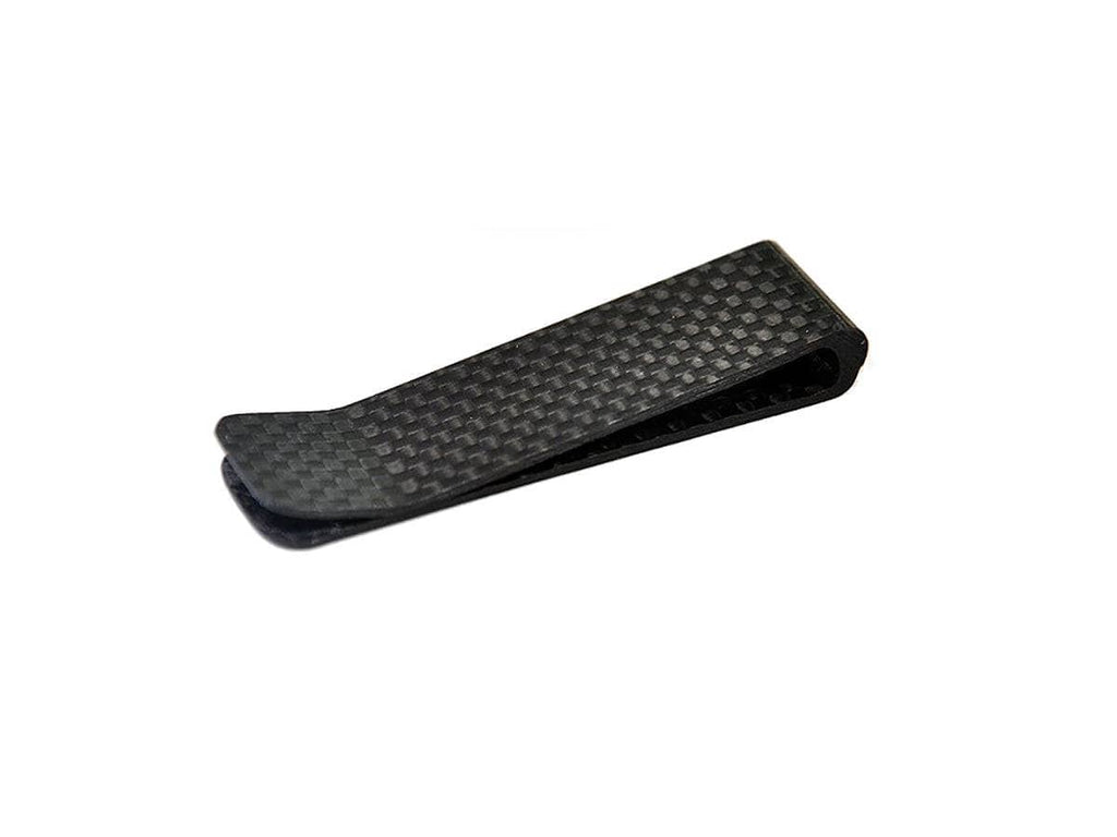 Kies-Motorsports AutoTecknic USA AutoTecknic Dry Gloss Carbon Fiber Money Clip - Original Gloss Finish