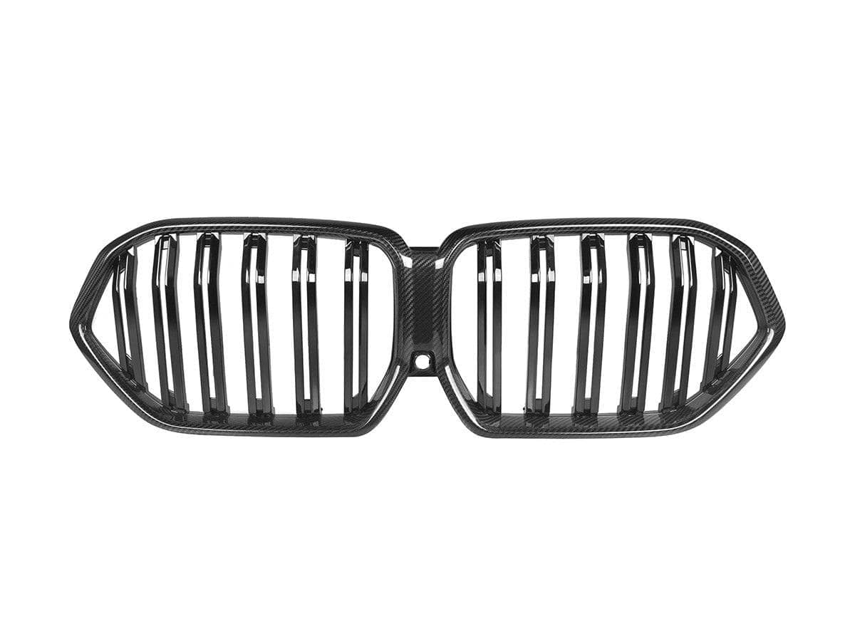 Kies-Motorsports AutoTecknic USA AutoTecknic Dual-Slat Carbon Fiber Front Grille - BMW G06 X6 LCI G06 X6 LCI Main image