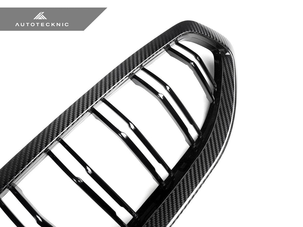 Kies-Motorsports AutoTecknic USA AutoTecknic Dual-Slat Carbon Fiber Front Grille Set - BMW G29 Z4