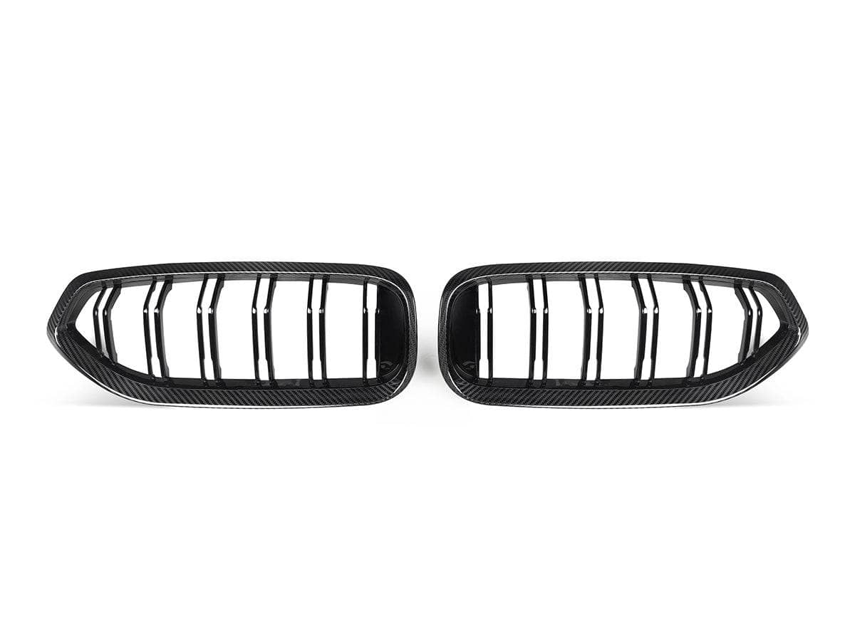 Kies-Motorsports AutoTecknic USA AutoTecknic Dual-Slat Carbon Fiber Front Grille Set - BMW G29 Z4