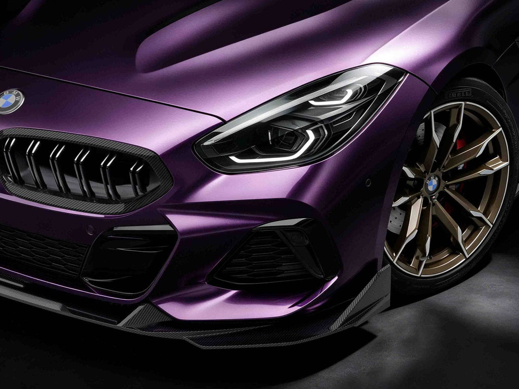 Kies-Motorsports AutoTecknic USA AutoTecknic Dual-Slat Carbon Fiber Front Grille Set - BMW G29 Z4