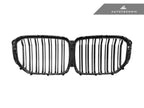 Kies-Motorsports AutoTecknic USA AutoTecknic Dual-Slat Dry Carbon Front Grille - G05 X5 Pre-LCI G05 X5 Pre-LCI