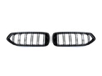 Kies-Motorsports AutoTecknic USA AutoTecknic Dual-Slat Glazing Black Front Grille Set - BMW G29 Z4