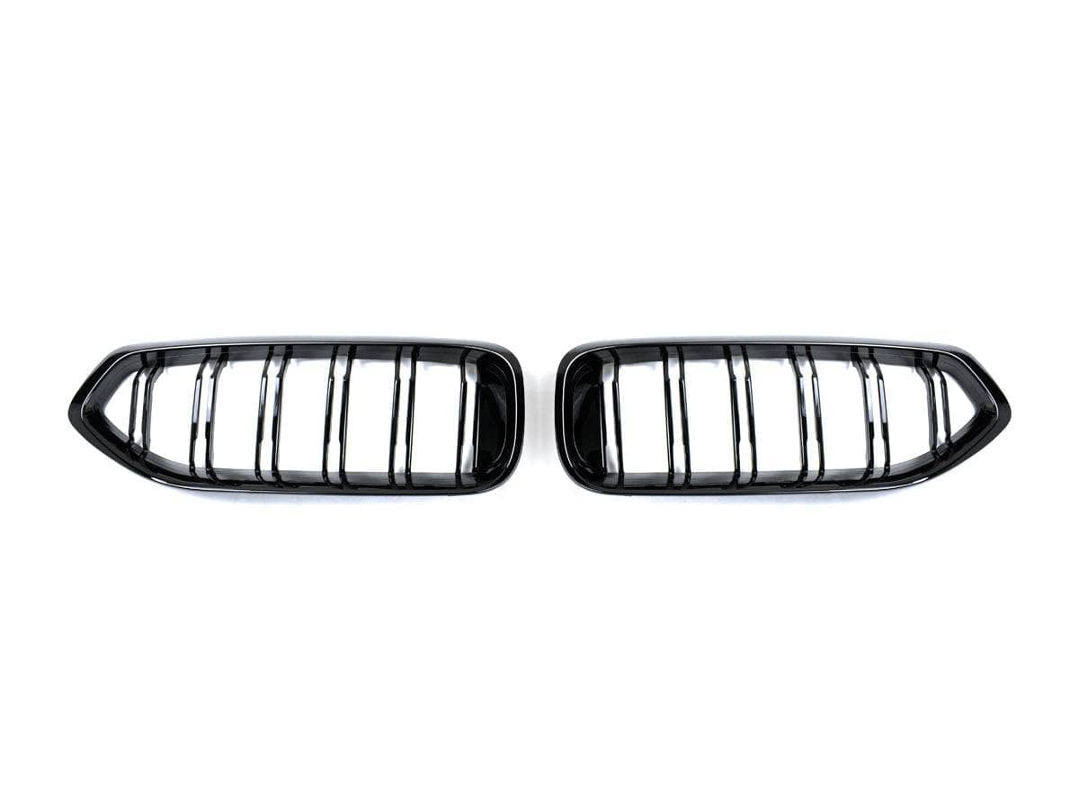 Kies-Motorsports AutoTecknic USA AutoTecknic Dual-Slat Glazing Black Front Grille Set - BMW G29 Z4