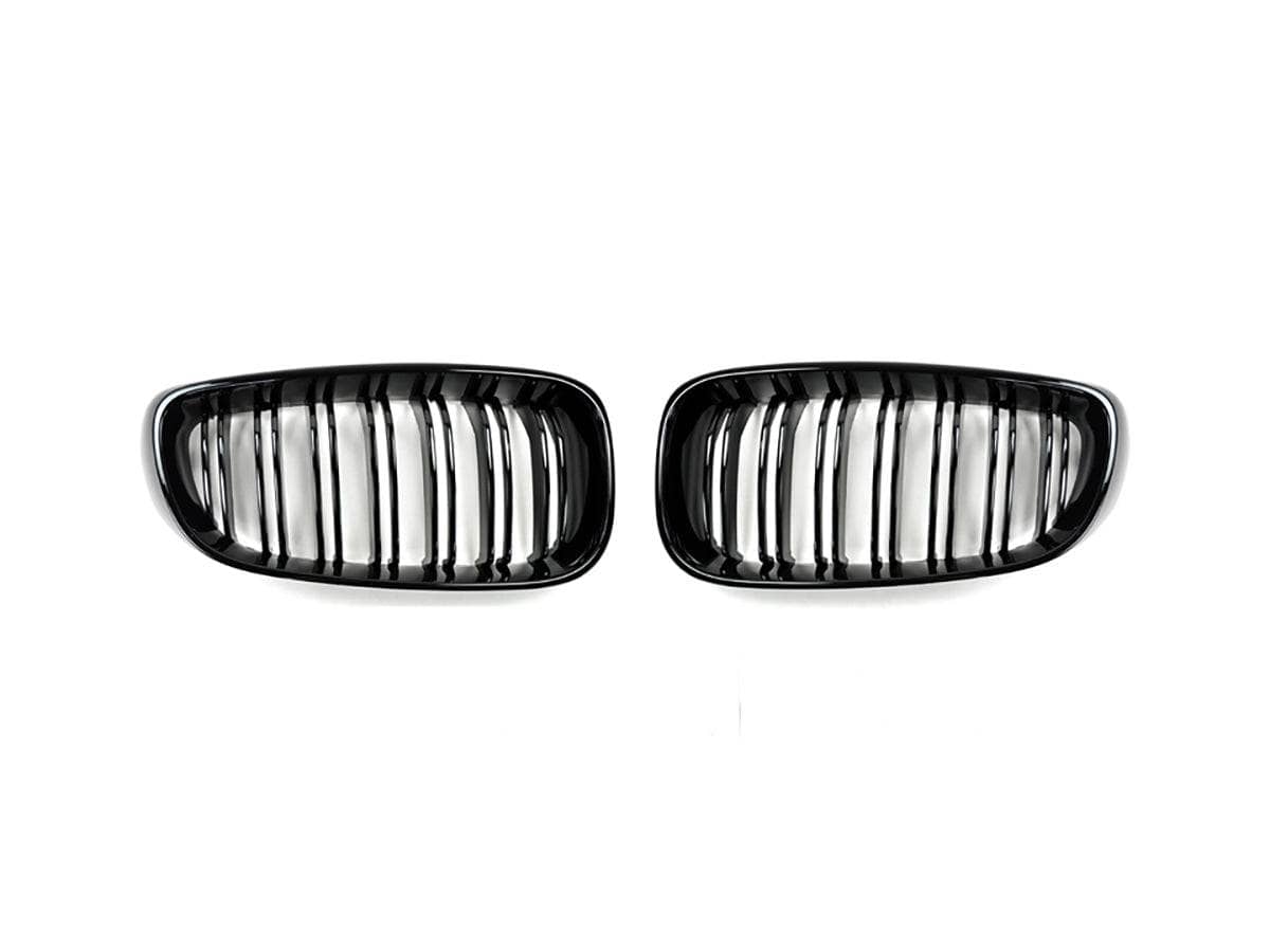 Kies-Motorsports AutoTecknic USA AutoTecknic Dual-Slat Glazing Black Front Grille Set - F34 3-Series Gran Turismo